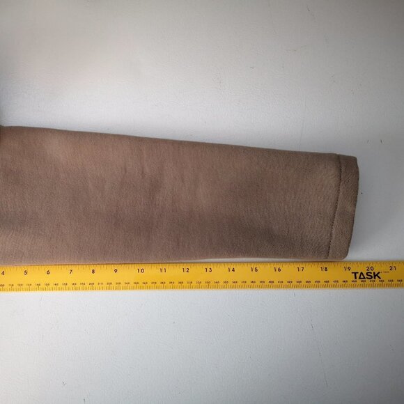 Lady Hathaway Ladies Tan Fleece Lined Full Zip Jacket with Hood - Picture 7 of 8